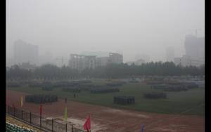 西安外事学院2011年军训工作如火如荼地进行