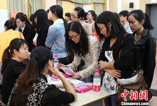 重庆办普通高校女大学生专场双选会